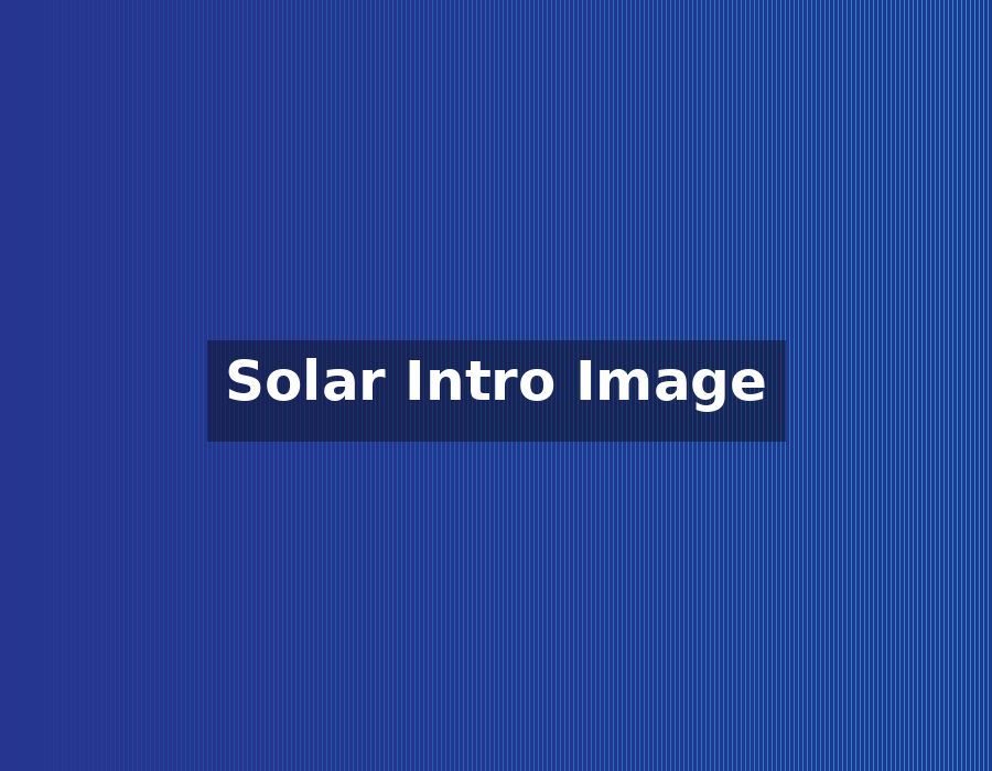 Solar panels installed by OIIT